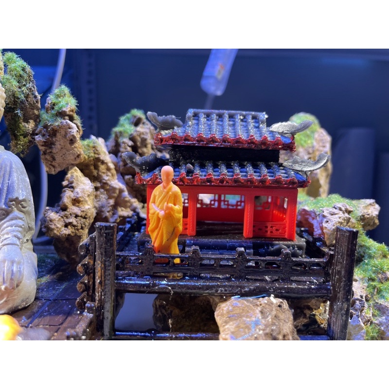 Hồ bán cạn tiểu cảnh mini 40cm phong cách Kelsey Mặt Trời Vàng