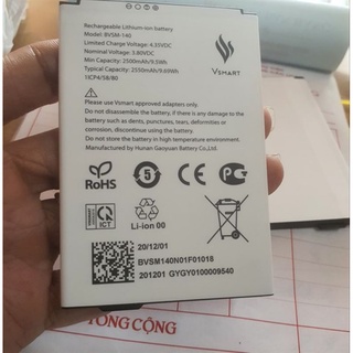 Pin vsmart bee lite/ bvsm 140 bao test đổi trả