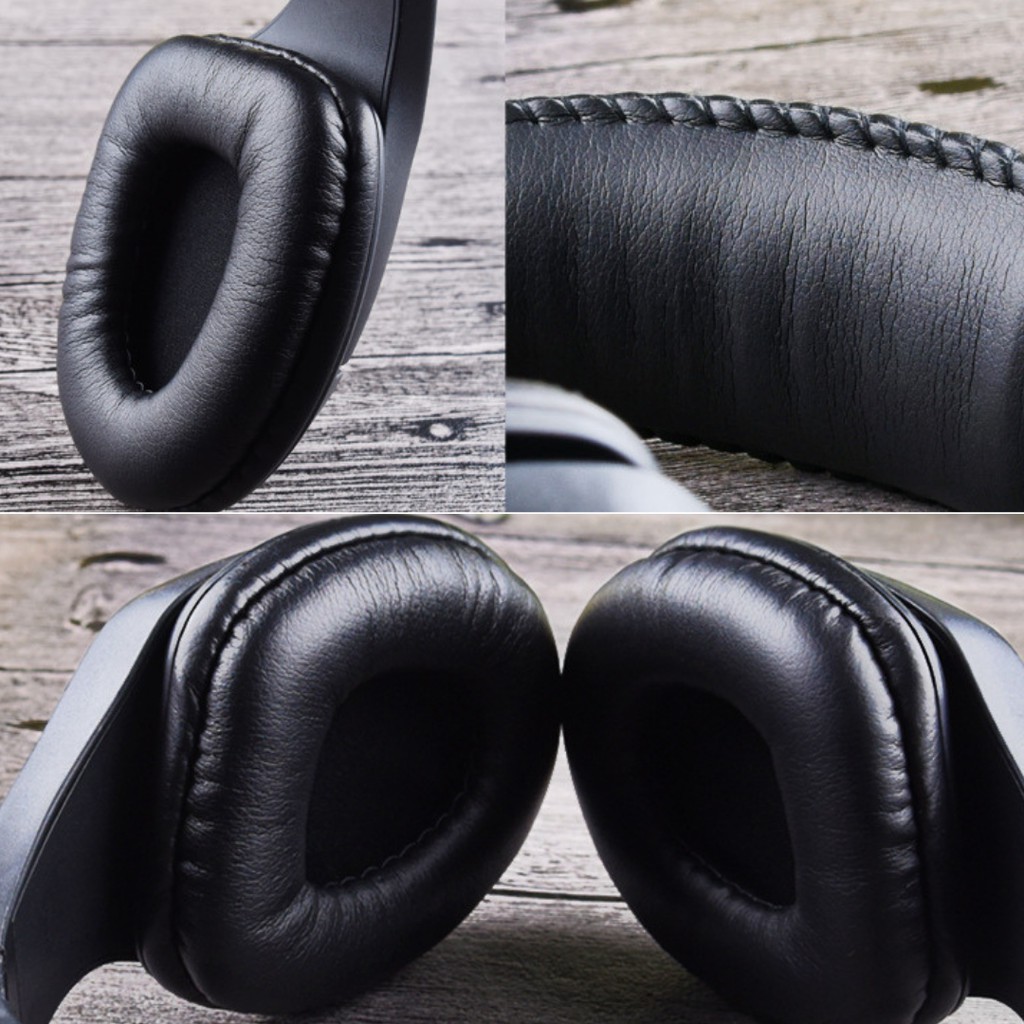Tai Nghe Chụp Tai Bluetooth Tai Nghe Chùm Đầu Không Dây Cho Điện Thoại Máy Tính