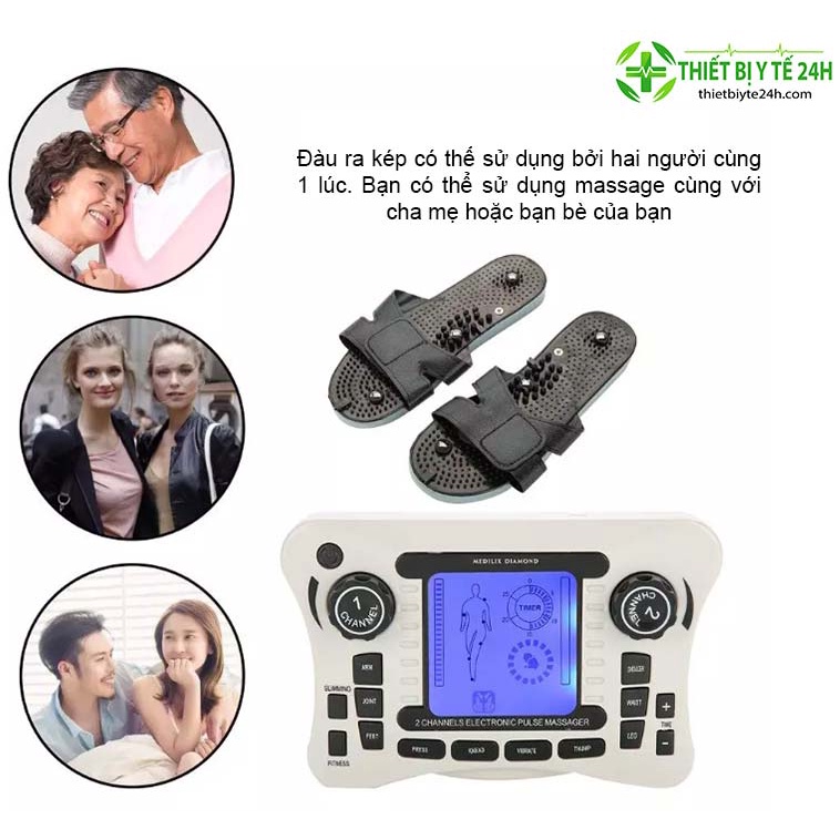 Máy Massage Xung Điện, Máy Xung Điện Vật Lý Trị Liệu SYK308B