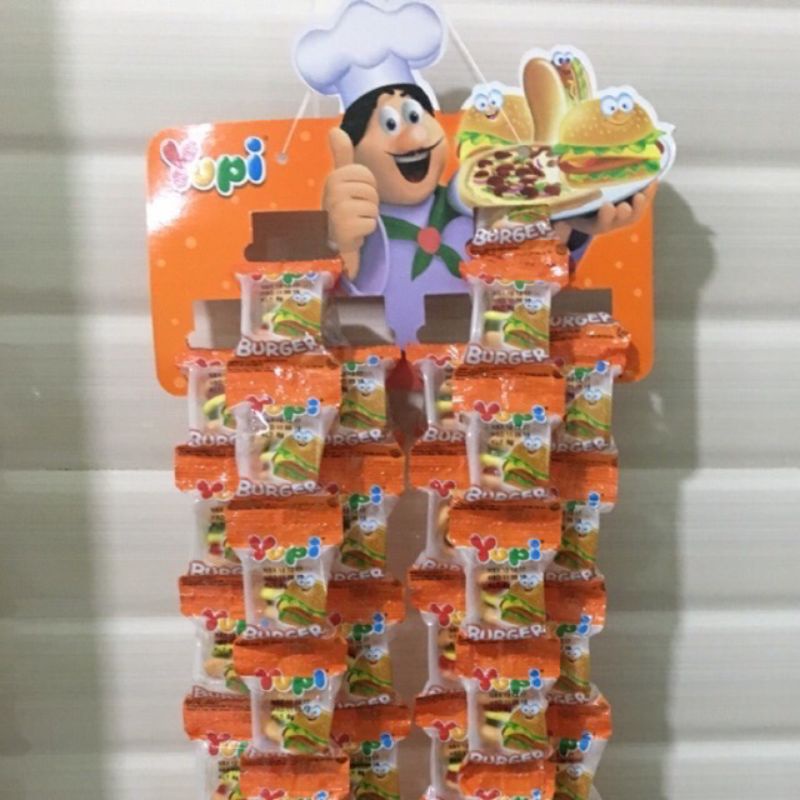 Kẹo dẻo hamburger mini
