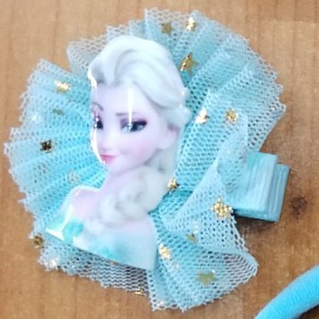 Bộ 7 món buộc tóc và kẹp tóc elsa,peppa bé gái