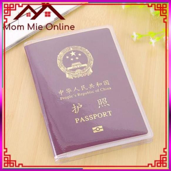 ( Nguyendieplinh )  ( CC2016 ) Bao hộ chiếu có khe đựng thẻ - K009