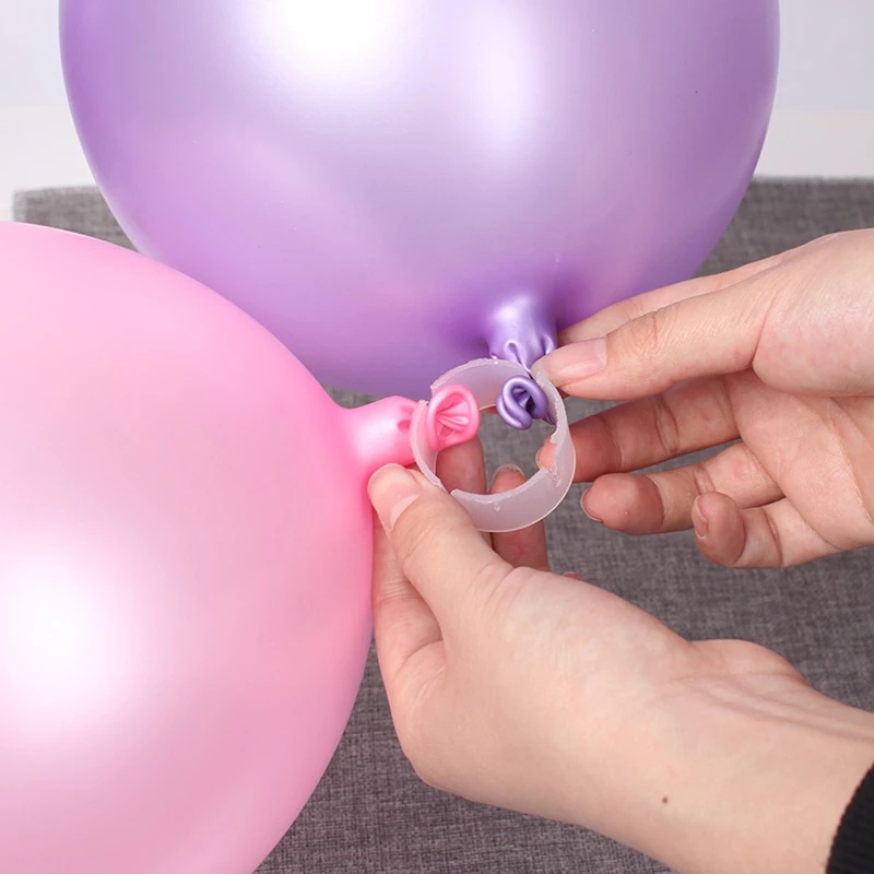 Set 10 Kẹp Nối Bong Bóng Trang Trí Tiệc Tùng / Giáng Sinh
