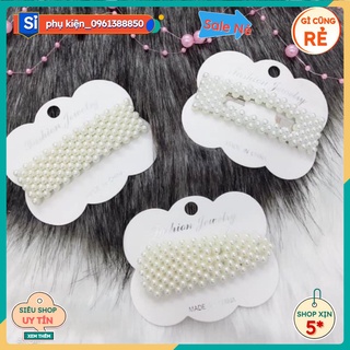 Kẹp tóc đính hạt hàn cho bạn gái