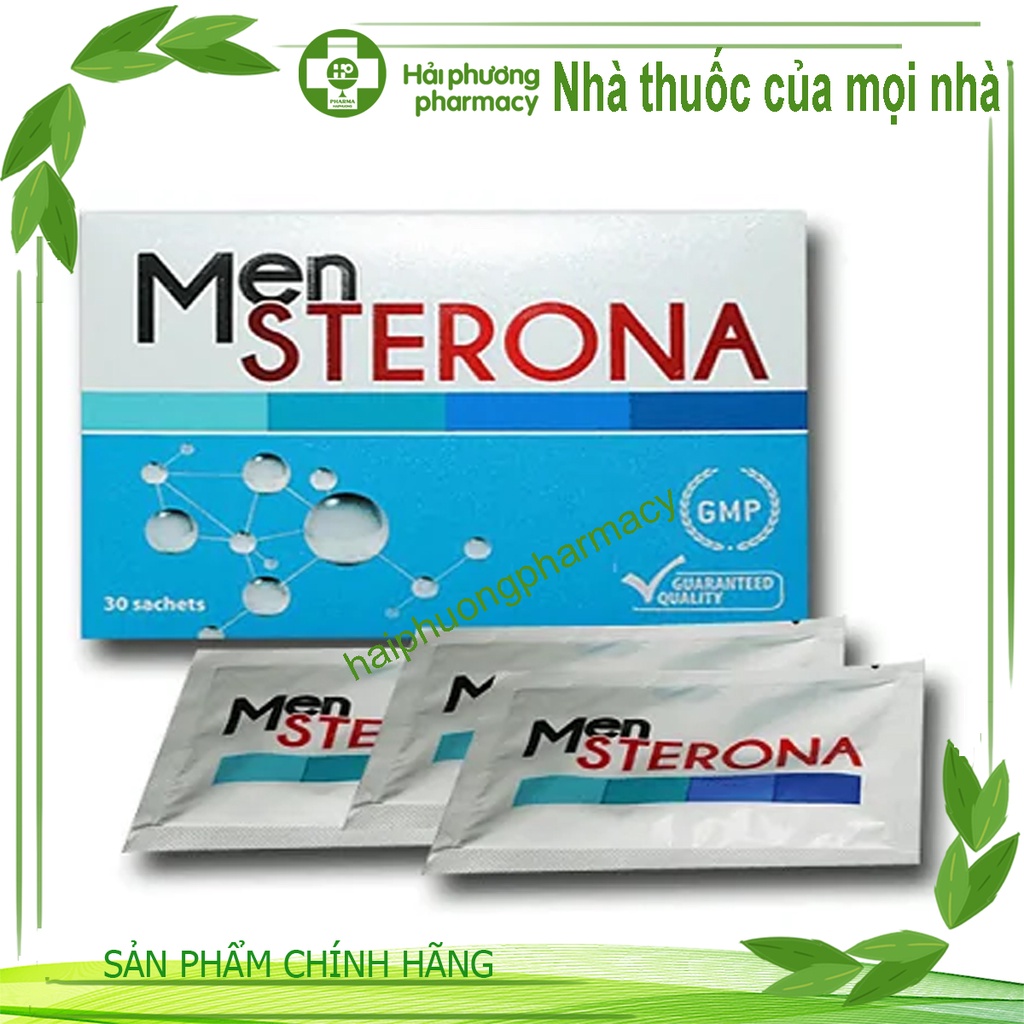 Mensterona 30 gói [CHÍNH HÃNG] dành cho nam giới cải thiện sinh lý, tăng chất lượng tinh trùng