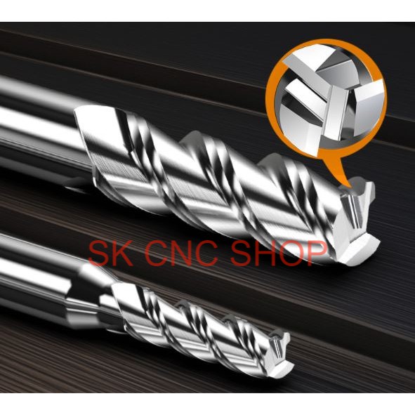 Mũi dao phay Kim loại 3 ME - ENDMILL - HRC55 - SK CNC SHOP