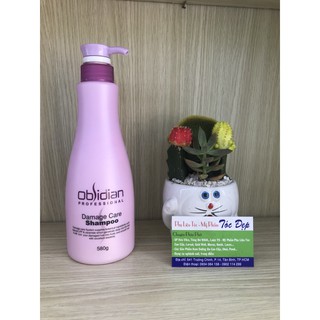 Dầu Gội Tái Tạo Tóc Hư Tổn Obsidian Damage Care Shampoo 580ml