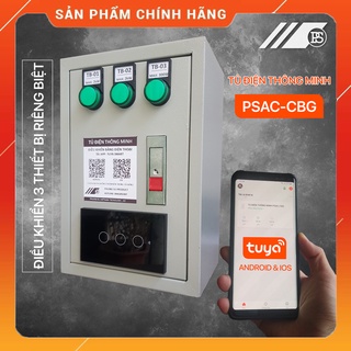 Tủ điện thông minh 3 kênh điều khiển bằng điện thoại