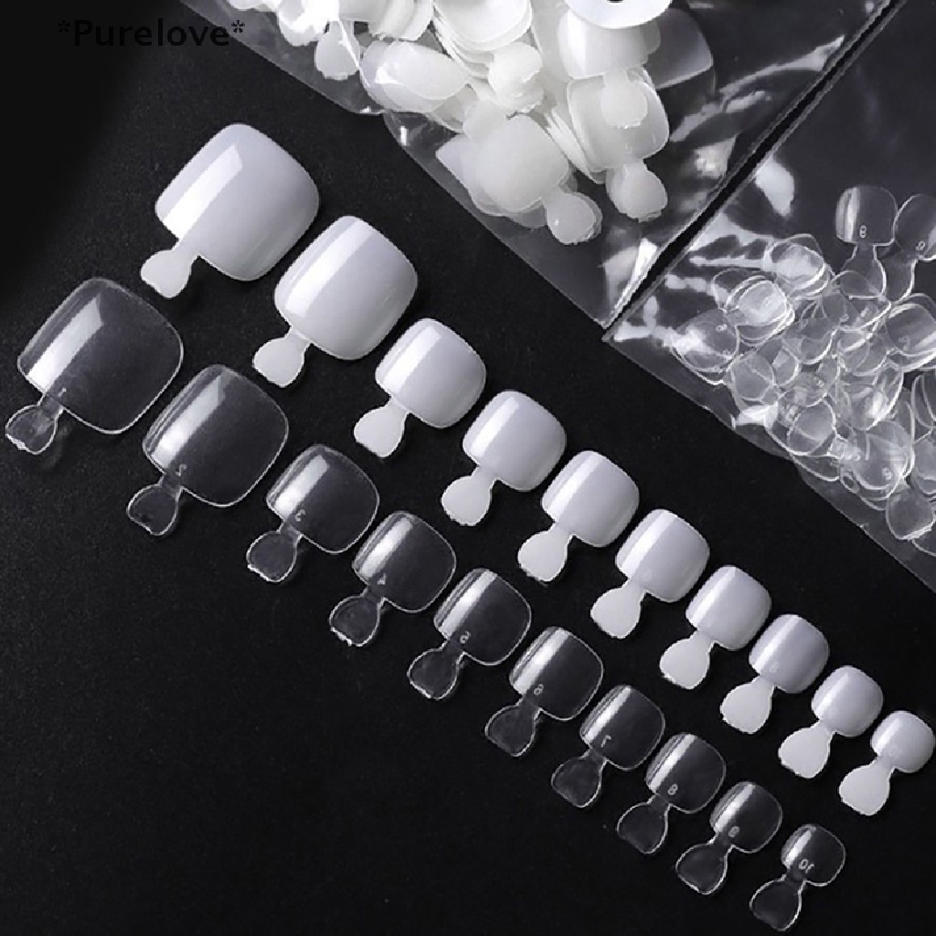 Set 500 Móng Chân Giả Trang Trí Nghệ Thuật