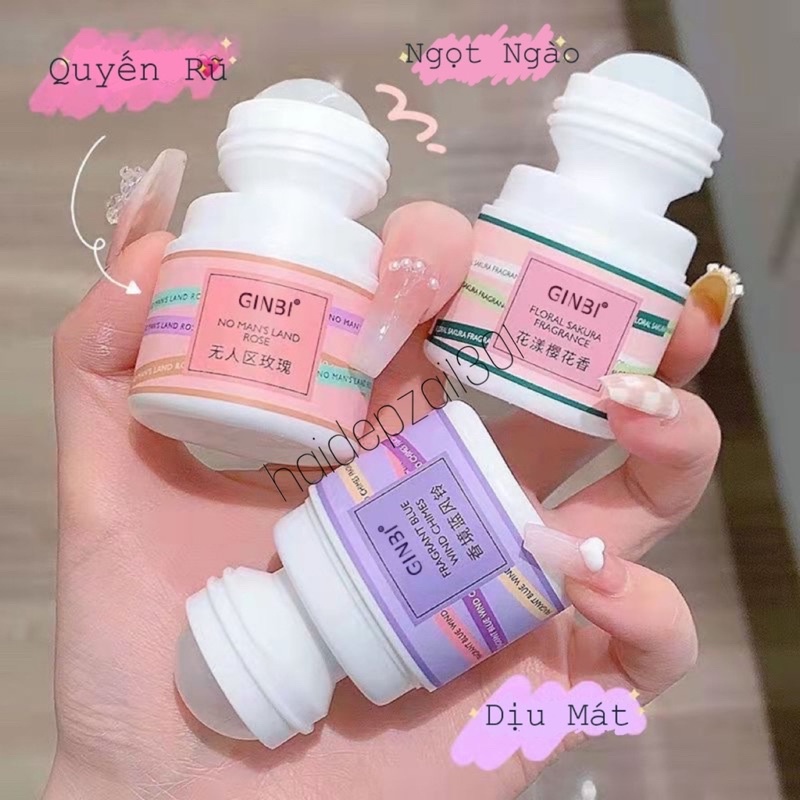 0539 B7 🍎🥑☁ Lăn Nách Khử Mùi Cơ Thể, Làm Trắng Vùng Da Nách Baimiss Body Lotion Fresh