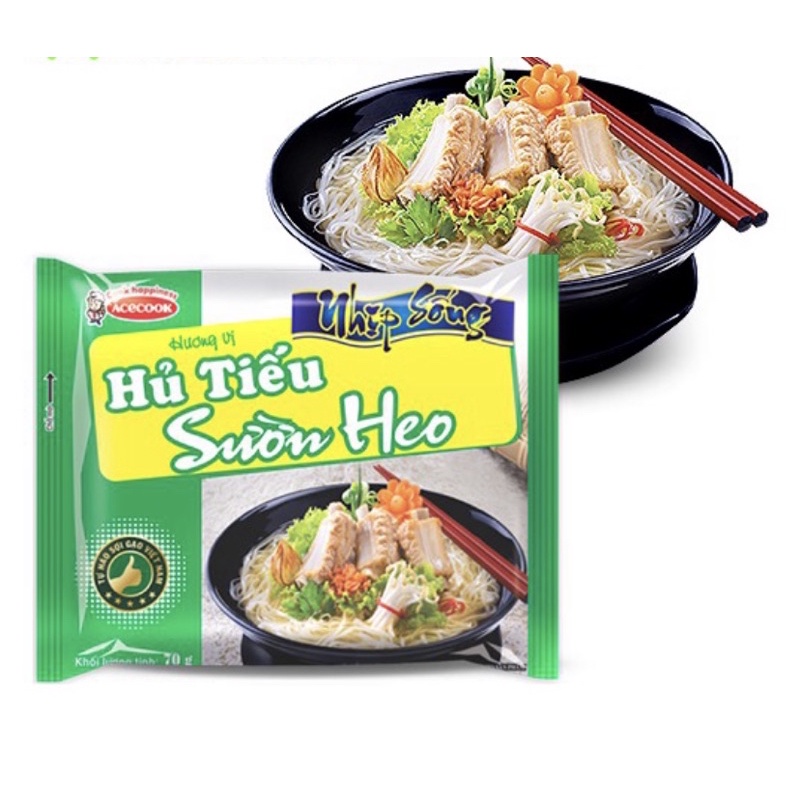 Hủ Tiếu Nhịp Sống Acecook Gói 70G