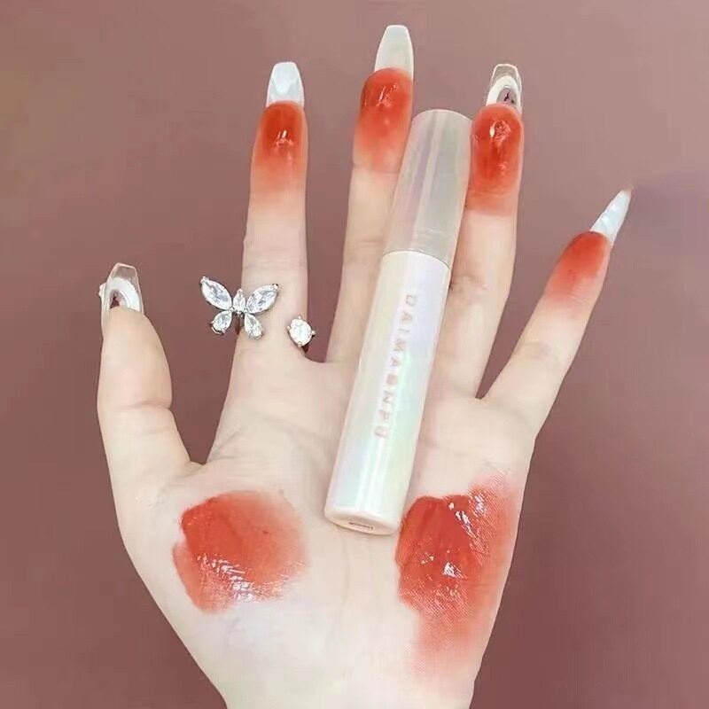[Hàng mới về] Son bóng ánh nhũ lấp lánh lâu trôi chống thấm nước