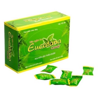 Kẹo ngậm ho Eucatana tinh chất bạc hà