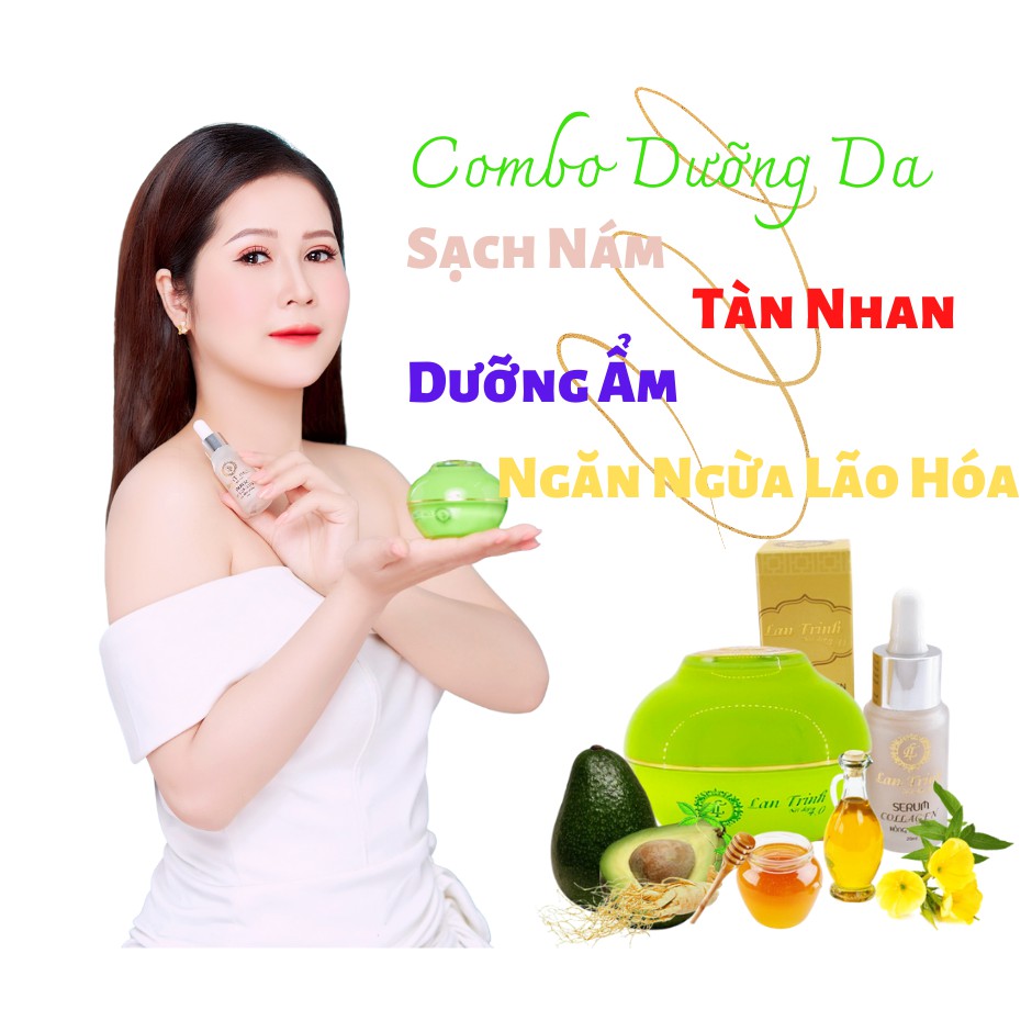 COMBO 2 : Kem Face Nám + Serum - TẶNG NGAY 2 MẶT NẠ BƠ QUEEN SKIN HOẶC 1 SỮA TẮM BƠ