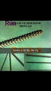 Combo 1 bộ nèn dây + 2 bộ rũa + 2 bộ chổi vs