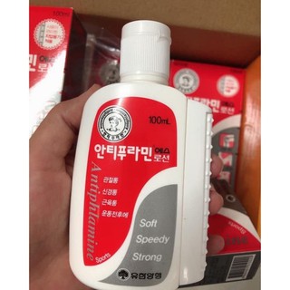 [CHÍNH HÃNG]Dầu nóng xoa bóp Hàn Quốc Antiphlamine 100ml