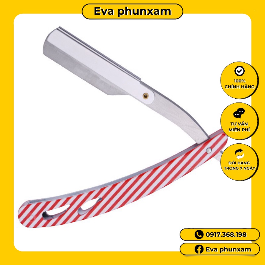 Cán Dao Cạo Barber Inox Độc