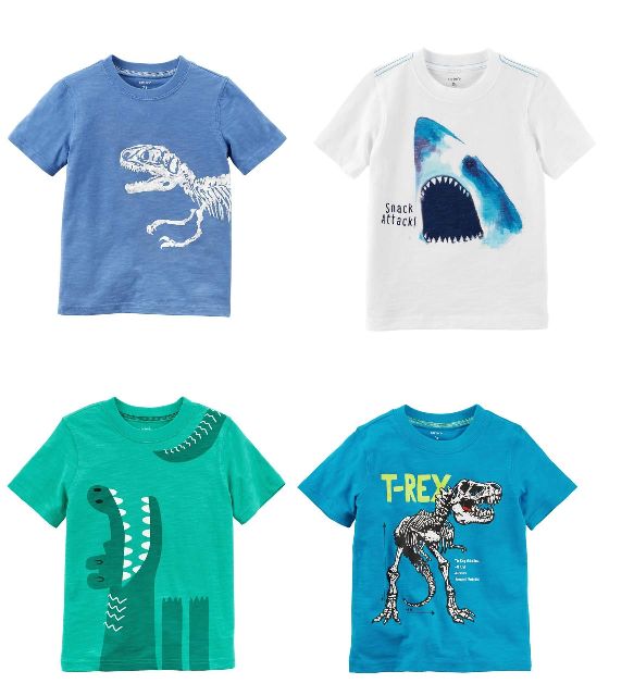 Áo thun bé trai xuất xịn 6m-3y