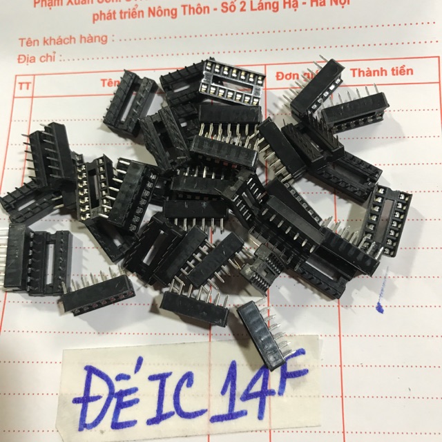 Đế Cắm IC 14 chân(Giá 10 đế)