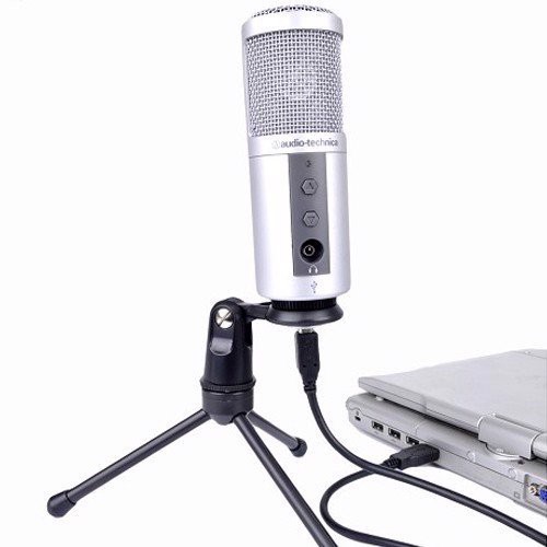 [Mã ELHACE giảm 4% đơn 300K] Micro Thu Âm Condenser Cho Phòng Thu Audio Technica ATR2500-USB - Hàng Chính Hãng