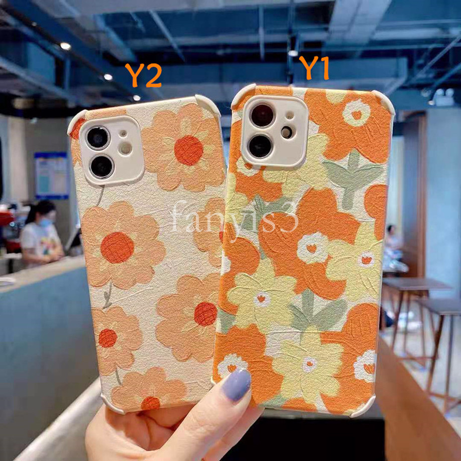 Ốp Lưng Họa Tiết Hoa Xinh Xắn Cho Iphone 12 11 Pro Max 12 Mini 8 7 Plus Se 2020 X Xs Max Xr | BigBuy360 - bigbuy360.vn