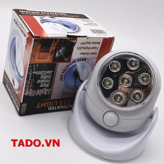 [ 2020 ] Đèn chiếu sáng gắn cửa ra vào buổi tối cảm ứng hồng ngoại thông minh, an toàn GD648