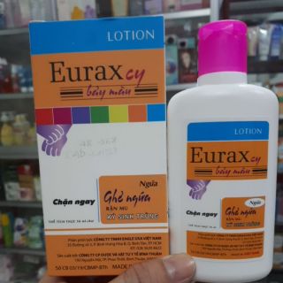 KEM LOẠI BỎ GHẺ NGỨA 7 MÀU EURAXcy 50ml CHẶN NGAY CƠN NGỨA!