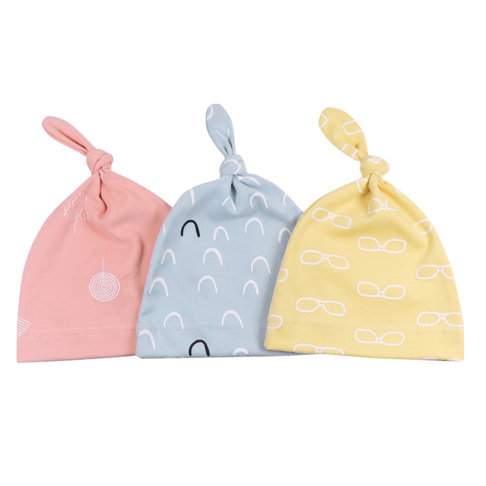 Mũ vải mỏng in họa tiết đáng yêu đội vào mùa đông cho bé trai và bé gái