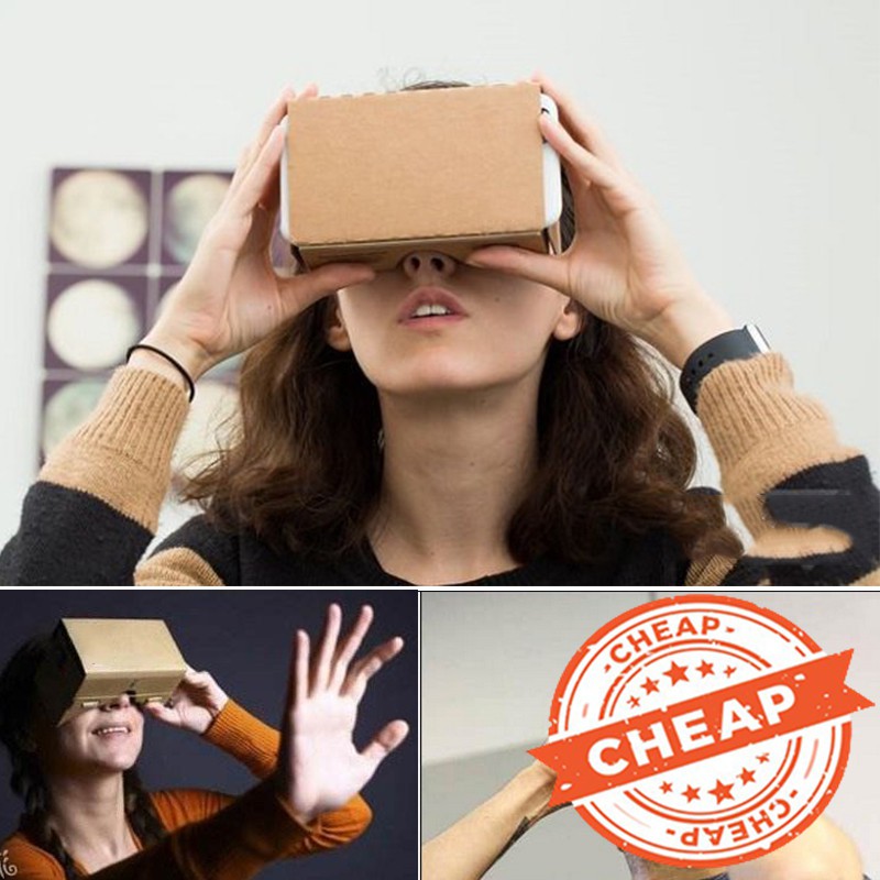 Kính thực tế ảo 3D Google Cardboard cho điện thoại iPhone 5 6 7