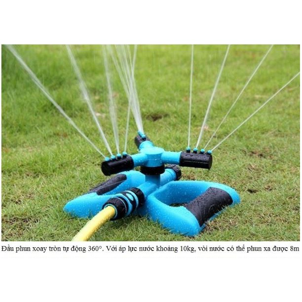 Vòi tưới nước tự động 360 độ