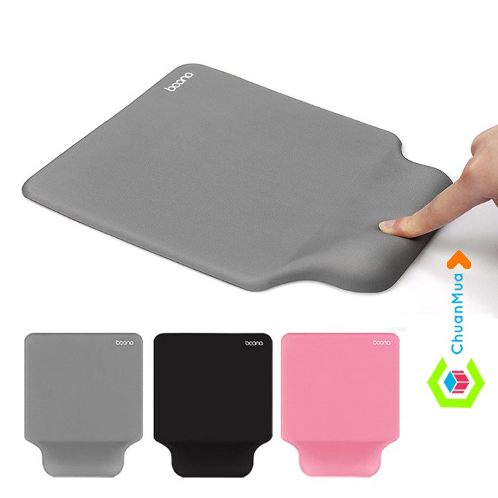 Miếng Lót Chuột Có Đệm Tay Silicon Cao Cấp (Kê Chuột, Bàn Di Chuột, Boona Mouse Pad, Chống Mỏi Tay, Giá Sỉ,...)