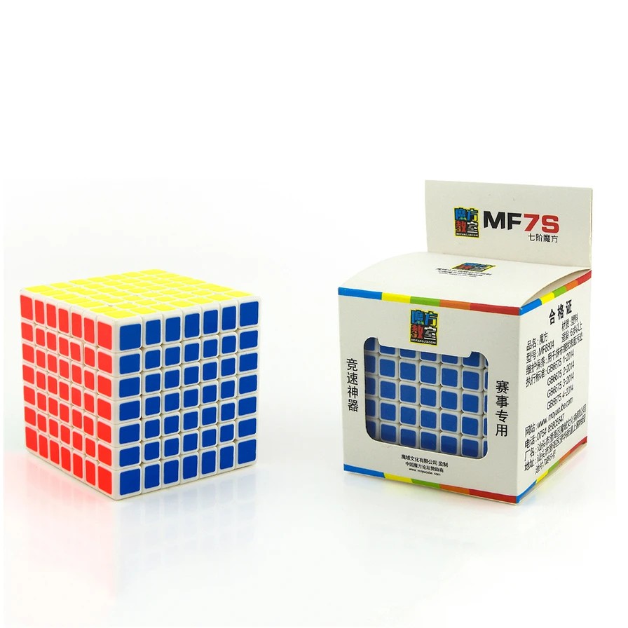 Khối Rubik 7x7 Moyu Meilong Mf7s Viền Trắng