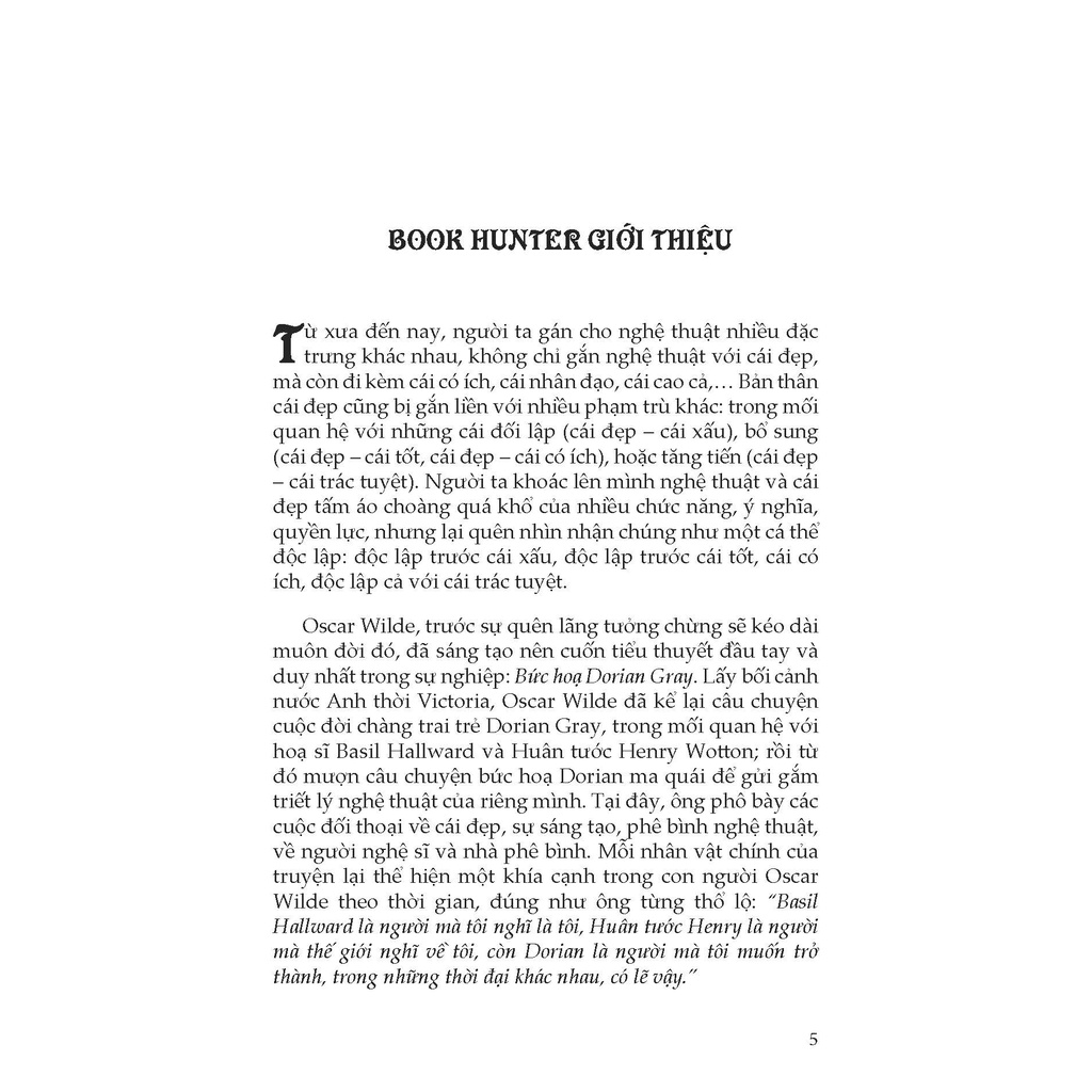 Sách- Bức Họa Dorian Gray - Oscar Wilde