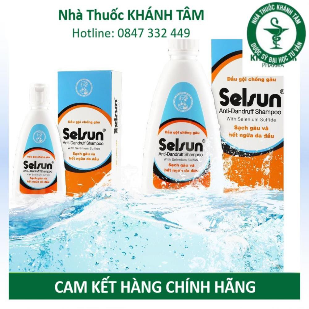 Dầu gội giamr gàu SELSUN - SELSUN 1.8 - Dạng gói - Dầu xả Selsun _Khánh Tâm ! !