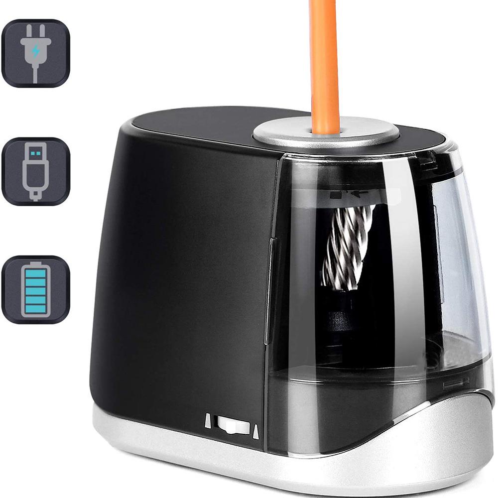 AUGUSTINA Đồ Chuốt Bút Chì Chạy Điện USB / Pin Tự Động An Toàn Cho Trẻ Em