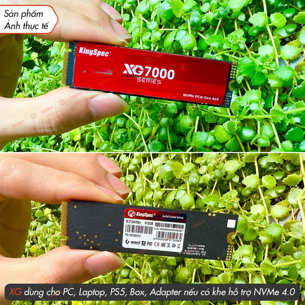 Ổ cứng SSD M2 NVMe PCIe 4.0 KingSpec | XG7000 - Hàng Chính Hãng
