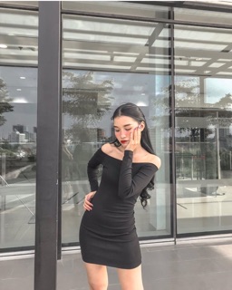 (có bán sỉ,ảnh thật,hoả tốc)🥗 ĐẦM BẸT VAI TAY DÀI🍭
