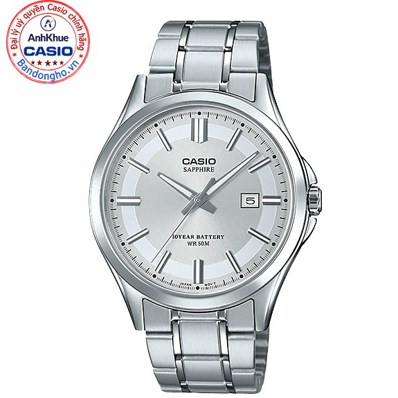 Đồng hồ nam Casio MTS-100D-7A ⌚𝐂𝐀𝐒𝐈𝐎❤️❤️ Đồng hồ Casio MTS-100D-7AVDF chính hãng Anh Khuê Kính SAPPHIRE