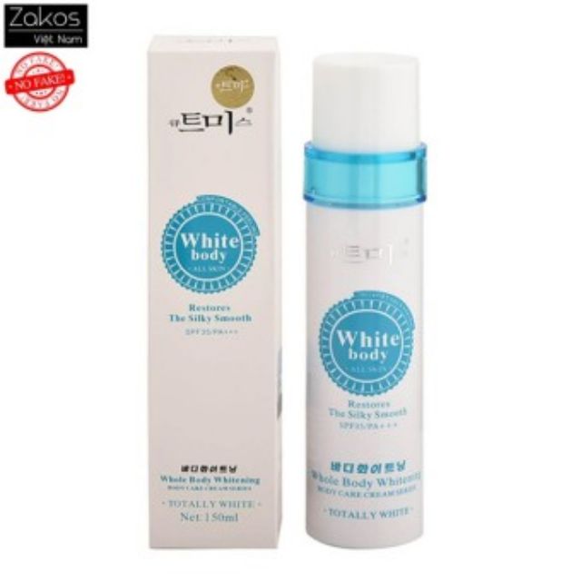 KEM KÍCH TRẮNG DA WHITE BODY ALL SKIN HÀN QUỐC