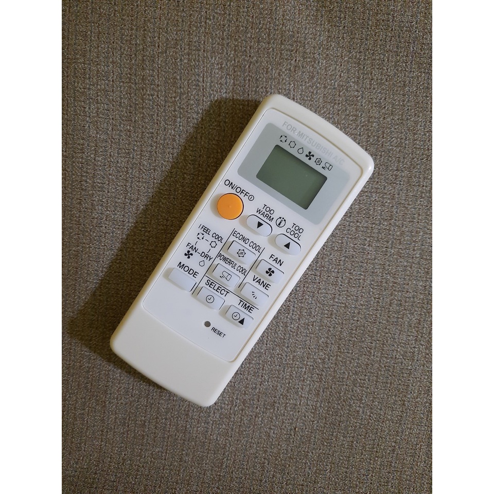 Remote Điều khiển điều hòa Mitsubishi- Hàng mới loại tốt Tặng kèm Pin