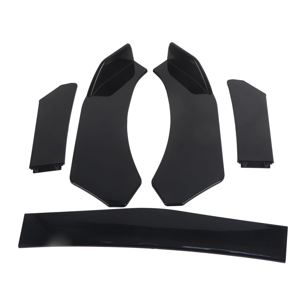 Có thể bán buôn 5 cái phía trước Bumper Lip Body Kit Universal Splitter Spoiler Diffuser Canard Protector cho xe hơi Vermont055 Hàng giao ngay