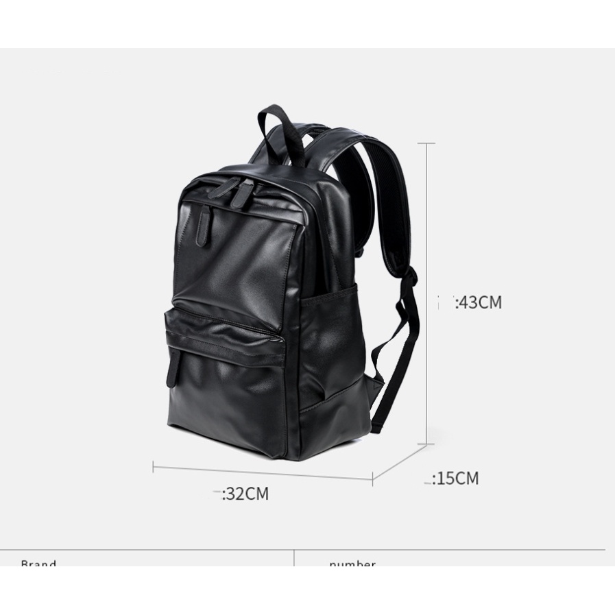 Balo da tự nhiên nam công suất lớn phong cách mới