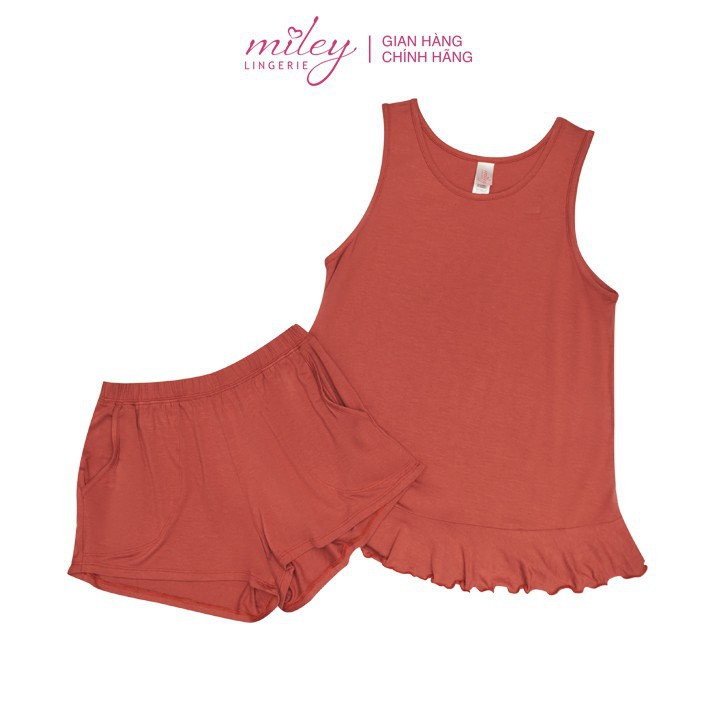 Đồ Mặc Nhà Nữ Sát Nách Thun Lụa Cao Cấp Nature Wind Miley Lingerie_DBC0501