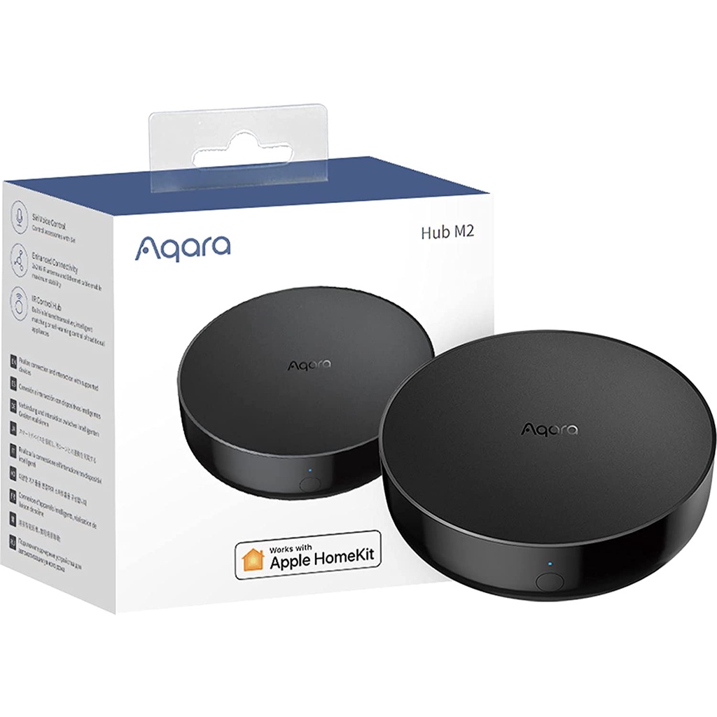 Bộ điều khiển trung tâm Aqara Hub M2 - Zigbee 3.0, tích hợp homekit, loa, điều khiển hồng ngoại