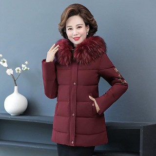 Áo khoác phao nữ - Áo khoác phao trung niên tặng bà, mẹ