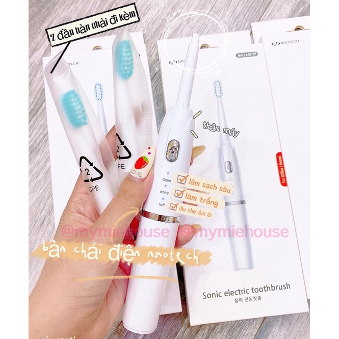 BÀN CHẢI ĐIỆN NAOTECH