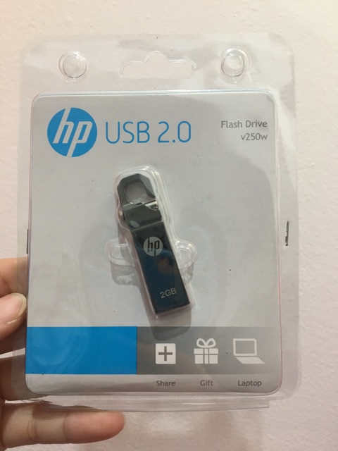 Usb Hp Bằng Kim Loại 32gb / 16gb / 8gb / 4gb / 2gb