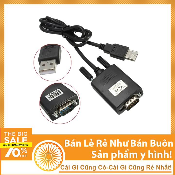 Cáp Chuyển Đổi USB TO RS232 PL2303