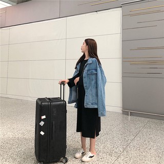 Áo khoác bò oversized hàng Quảng Châu